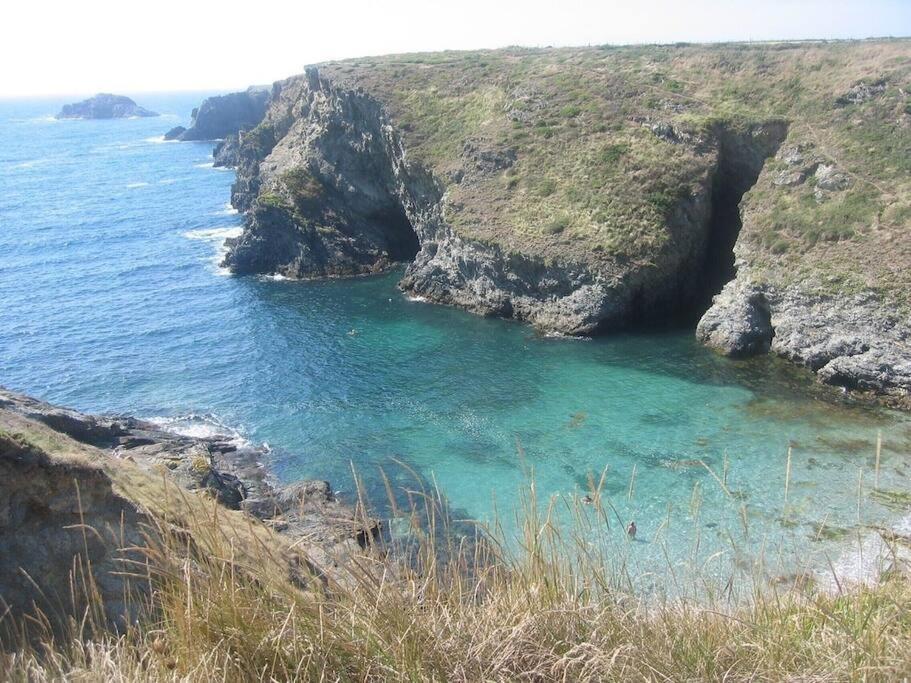 Maison "Ker Galinette " , Belle-Ile-En-Mer, Piscine Chauffee Et Jacuzzi Bangor Zewnętrze zdjęcie